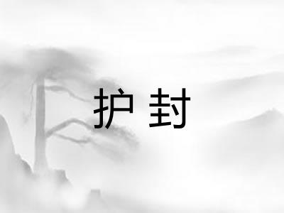 护封 护封