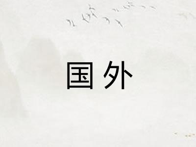 国外