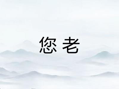 您老 您老