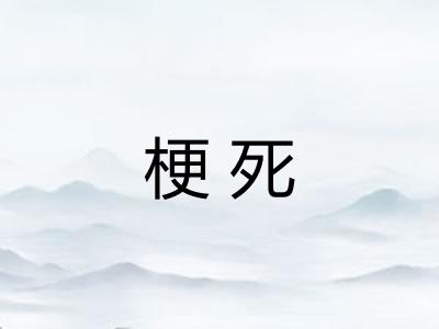 梗死 梗死