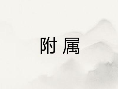 附属