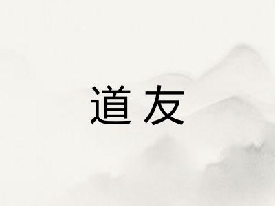 道友