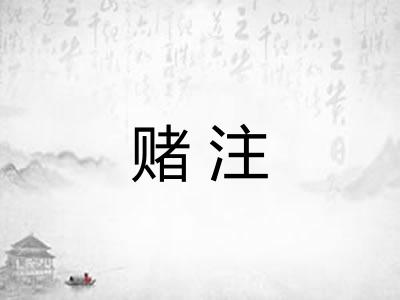 赌注 赌注
