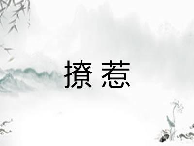 撩惹