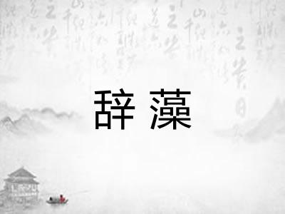 辞藻 辞藻