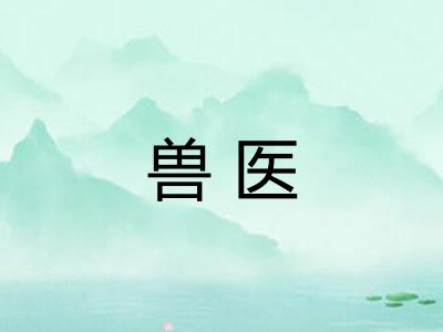 兽医