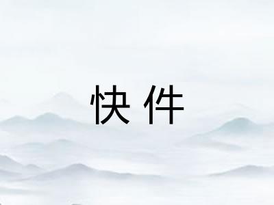 快件 快件