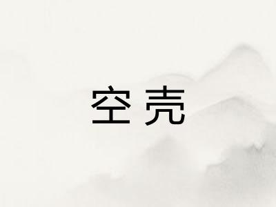 空壳