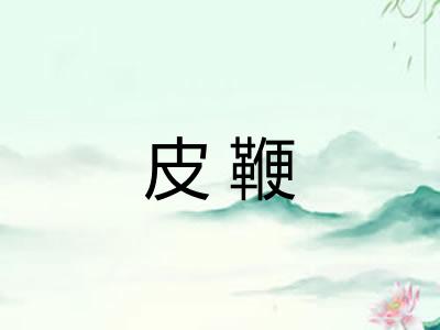 皮鞭