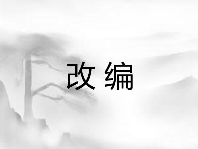 改编