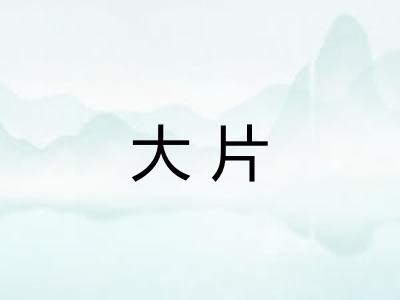 大片