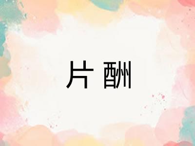 片酬