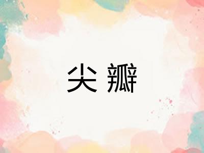 尖瓣
