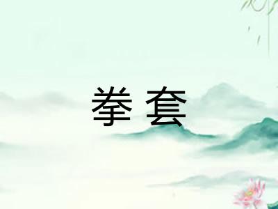 拳套 拳套