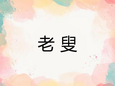 老叟 老叟