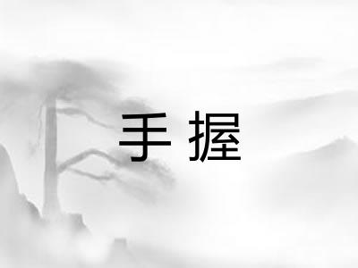 手握