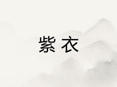 紫衣 紫衣