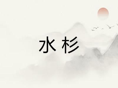 水杉