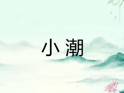小潮