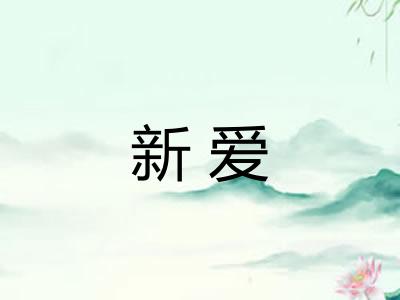 新爱 新爱