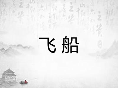 飞船 飞船