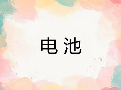 电池