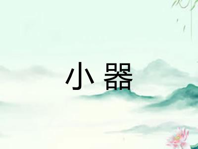 小器