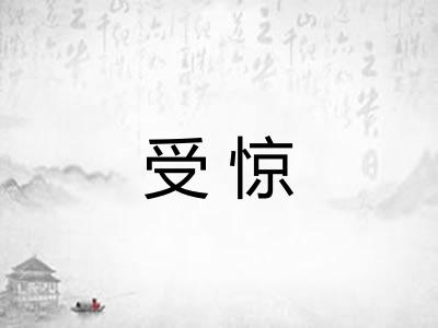 受惊 受惊