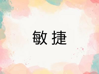 敏捷 敏捷