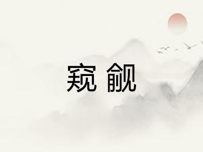 窥觎