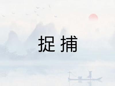 捉捕