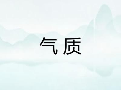 气质