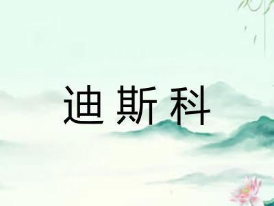 迪斯科 迪斯科