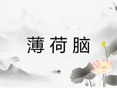 薄荷脑