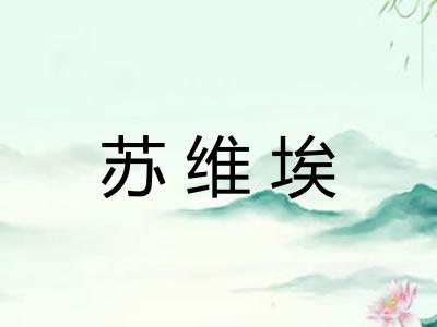 苏维埃