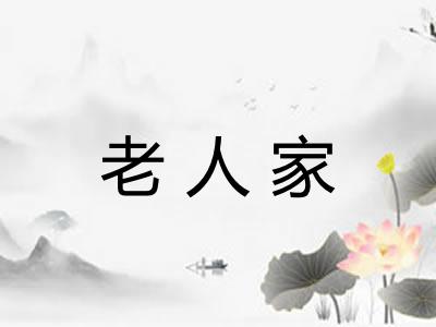 老人家