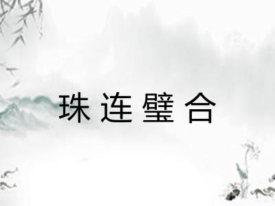 珠连璧合