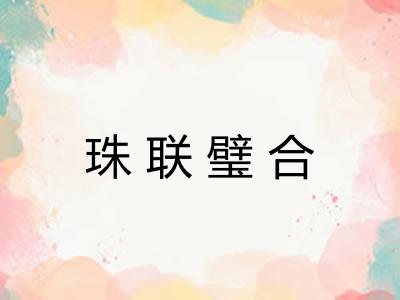 珠联璧合