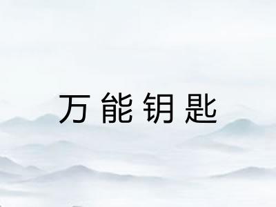万能钥匙