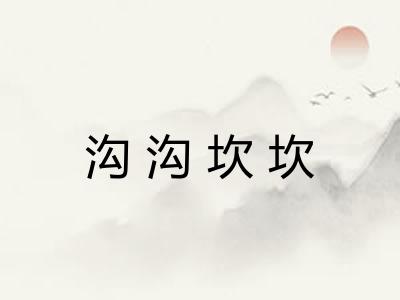 沟沟坎坎