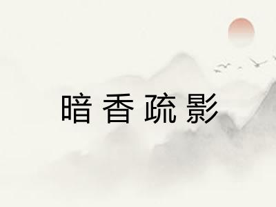 暗香疏影